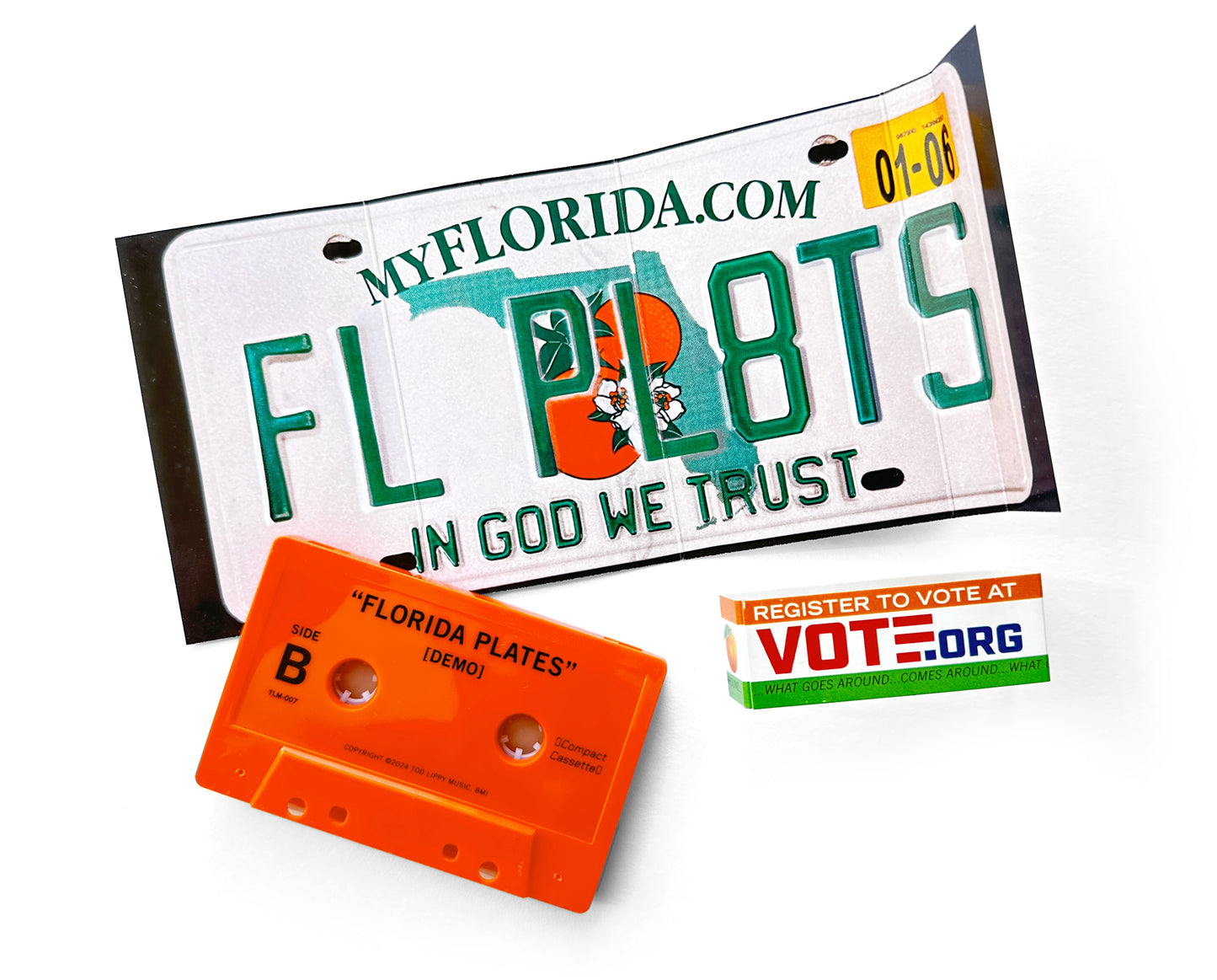 "Florida Plates" Limited-Edition Cassingle